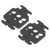 2 Pcs Circuit Breaker Lock 3 Hole A4 Steel Snap On Breaker Lockout Device for Industrial Equipment