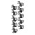 10pcs Stainless Steel Mini Fuel Line Pipe Hose Clamp Clip 6mm‑20mm Optional Size
