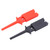 Flat Test Hook Clips Lightweight Flat Test Hook Probe Grabber for Electrical Testing
