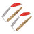 2Pcs Automotive Voltage Test Pen with Crocodile Clip Car Circuit Tester Probe Kit DC6‑24V