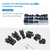 480Pcs JST  2.54mm Pitch 2-Pin 3-Pin 4-Pin Connector Housing Assortment Kit Female and Male Dupont Connector Set for Jumper Wire Ribbon Cable PC Fan Header Robots Printer DIY