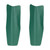 2Pcs Oil Draining Funnel Tool Flexible Foldable Oil Filter for Auto Parts Ships 50x20cmGreen