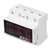 Undervoltage Protector DIN Rail Adjustable Overcurrent Protector AC120V‑300V 63A 3 Phase 3 Wire 4 Wire