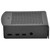 For Raspberry Pi 4 Model B Black Aluminum Case Box Enclosure with Heatsink Bracket (Black)