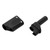 20PCS 22.160 4mm Insulated Safety Banana Plug Connector Housing for RC Connector SocketBlack