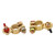 2Pcs Battery Terminal Connector Thickened Brass Strong Conductivity Battery Terminal for Car Boat 12V 24V