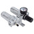 Compressed Air Filter Regulator Combo Pressure Gauge Kit Water Separator for Compressor 2 UnitSFC200