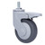 4in Caster M12 Thread Stem Silent Universal Wheel with Brake Furniture Rolling Accessories