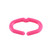 50 Pcs Chicken Beak Clasps Cock Snap Rings Anti pecking Poultry Feather Tool (Large）