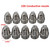 26Pcs Plasma Cutter Consumables Kit SG-55 AG-60 WSD-60P Cutting Torch Tip Nozzle