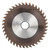 Woodworking Saw Blade HSS Cutting Accessory Bronze Coating Circular Cutting Saw Disc 105mm105mmx1.6mmx20mmx40T
