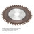 Woodworking Saw Blade HSS Cutting Accessory Bronze Coating Circular Cutting Saw Disc 105mm105mmx1.6mmx20mmx40T