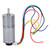 Gear Motor DC with Speed Encoder Brush DC Motors Reducer Copper Stainless Steel GA25‑370DC12V 1200RPM