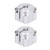 2PCS 8mm Clamping Collars High Load Aluminum Alloy Round Parts Shaft Clamp 3310‑0016‑5008