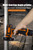 12V Cordless Brush Angle Grinder Kit, Ginding disc 3 Inch/76mm, Lightweight Angle Grinder Tool w/ 2PCS 1300mAh Lithium-Ion Battery & Charger, Ergonomic Button Position for Reducing Hand Pressure Include 6PCS Cutting  Disc