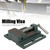 Lock Down Vise High Accuracy Milling Clamping Drilling Machine Bench Clamp Tools 2.5in