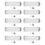 10Pcs Household Magnetic Door Latch Damper for Furniture Cabinet Drawer Closet Cupboard Accessory