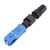 100pcs SC Single Mode Fiber Optic Quick Fast Embedded Connector Connecting Adapter for FTTH