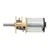 Gear Motor Speed Reduction High Quality with Metal Gearbox GA12-N20 DC 3V 15-1000RPM50RPM