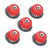 5Pcs Wire Cup Brush Wheel Twisted Knotted for Grinders Cleaning Rust Burring M14 Screw Thread