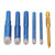 6PCS Brazed Dry Drill Bit Wear Resistant Vaccum Brazing Diamond Hole Saw Cutter for Ceramic Tile Marble