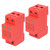 2Pcs SPD Protective Devices DC Photovoltaic Arrester 2P 40KA FXD1‑PV40