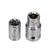 40 in 1 Spline& Hex& Torx Star Bit Socket Set 3/8 1/2''Diameter Long Short Reach Allen Key with Storage Box