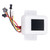 Electric Skateboard Distance Display Controllable ESC Speed White Skateboard Control Panel with GPS Module