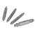 4Pcs DoubleHead Screw Remover Metal Bolt Extractor Tool Kit Set with Storage Box