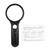 Magnifying Glass with 3 LED Light 3x 45x Handheld Magnifier and Dual Magnifying Glass for Reading Coins Seniors Kids Jeweler