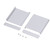 Aluminium Electric Box Waterproof Junction Enclosure Case Split Type for DIY Silver