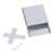 Aluminium Electric Box Waterproof Junction Enclosure Case Split Type for DIY Silver