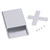 Aluminium Electric Box Waterproof Junction Enclosure Case Split Type for DIY Silver