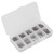 600Pcs Screw Nut Set 304 Stainless Steel Hex Socket Bolt Flat Spring Washer Fasteners