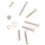 600Pcs Screw Nut Set 304 Stainless Steel Hex Socket Bolt Flat Spring Washer Fasteners