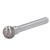 Ball Shape Burrs File YG8 Alloy Double Cut Woodworking Carving Bit for Tool Manufacturing