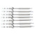 7Pcs Soldering Tips Mini Intelligent Original Solder Iron Tip Replacement for Welding