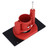 Manual Lifting Base M8 Black Flip Board Router Insert Plate System Kit for Woodworking Milling Chamfering Slotting