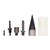 Firewood Bit Ti Coating Carbon Steel Efficient Cutting Wood Splitter Drill Bit with 3 Shank Dia 42mm L 100mm