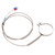 Thermocouple Thread High Sensitivity Wide Measurement Range 0‑400°C Multi Size Temperature Controller Probe for Industry1 Meter