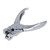 Plastic Bag Hole Puncher Zinc Alloy Handheld Single Round Hole Punch for Thin Film PE OPP PVC Bags 6mm/0.24in