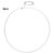5PCs Magnifier Frame Watchmaker Tool Silver Round Wire Adjustable Perimeter Alloy Steel Durable