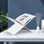 Acrylic Book Stand Displaying Shelf X-Shaped Book Rack for Cookbook Recipe Menu Magazines Storybook Holder for Opening Books