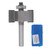 T Type Router Bit Ball Shaped 1/4 Shank Tungsten Alloy PTFE Coating Woodworking Milling Cutter