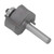 T Type Router Bit Ball Shaped 1/4 Shank Tungsten Alloy PTFE Coating Woodworking Milling Cutter