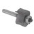 T Type Router Bit Ball Shaped 1/4 Shank Tungsten Alloy PTFE Coating Woodworking Milling Cutter
