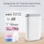 Thermal Printing Label Paper Barcode Price Size Name Blank Labels Waterproof Tear Resistant 12*22mm 260pcs/roll for Home Organizer Supermarket Store Catering
