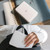 Poooli L3 300dpi Portable Thermal Printer 57.5mm/79.5mm/110mm Paper Width BT Wireless Photo Printer Grayscale Mode Receipt Label Sticker Maker Compatible with Android iOS Windows Mac for Photo Work Plan Study Notes Test Paper Lists Journal Printing
