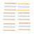 2600pcs 0.25W 130 Types Metal Film Resistors Resistance Component Assortment Kit Set