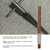 2PCS Hand Reamer American System Straight Shank Conical Reamer for Boring Processing1/8